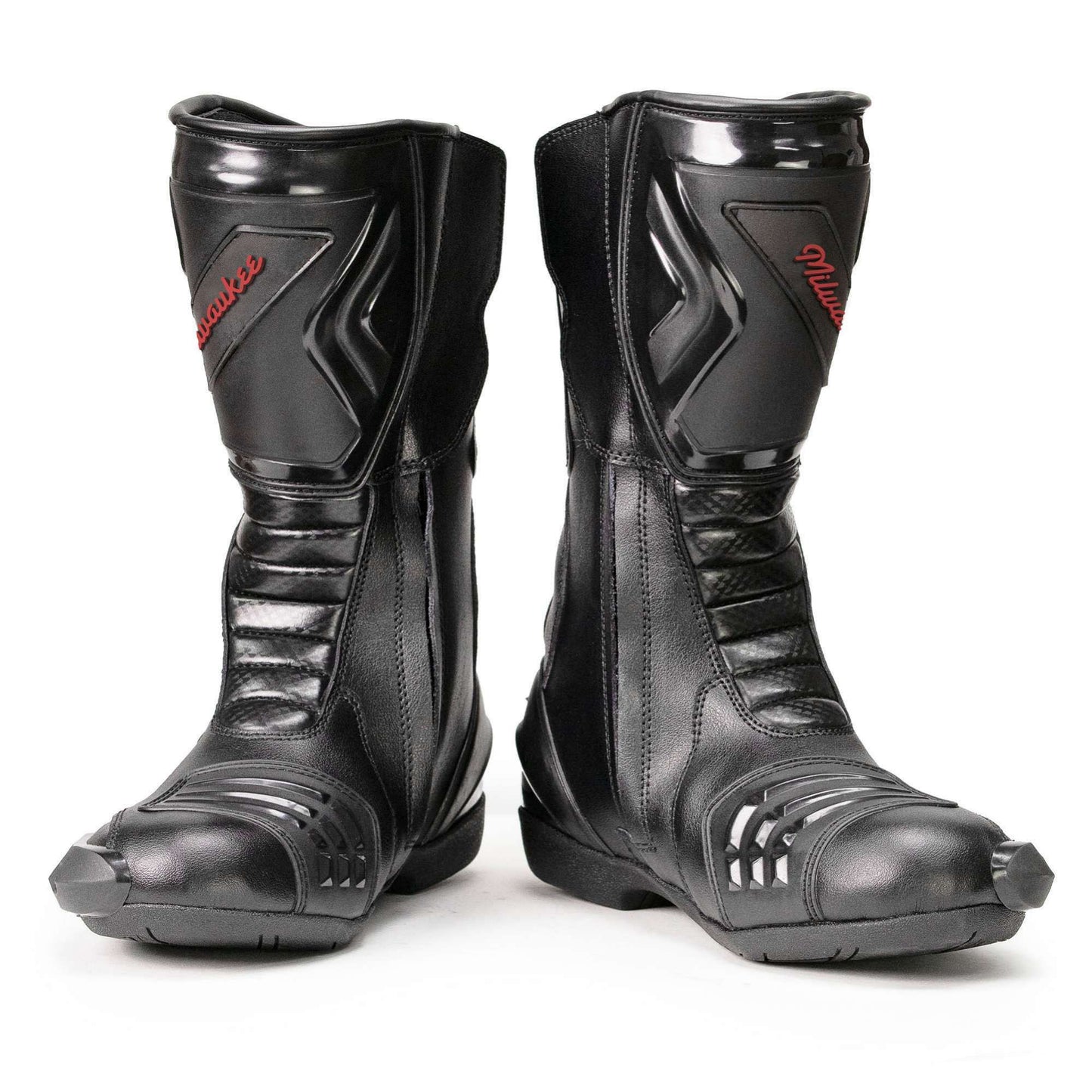 MMCC Men's Type-R Black Motorcycle Boots - MBM9181