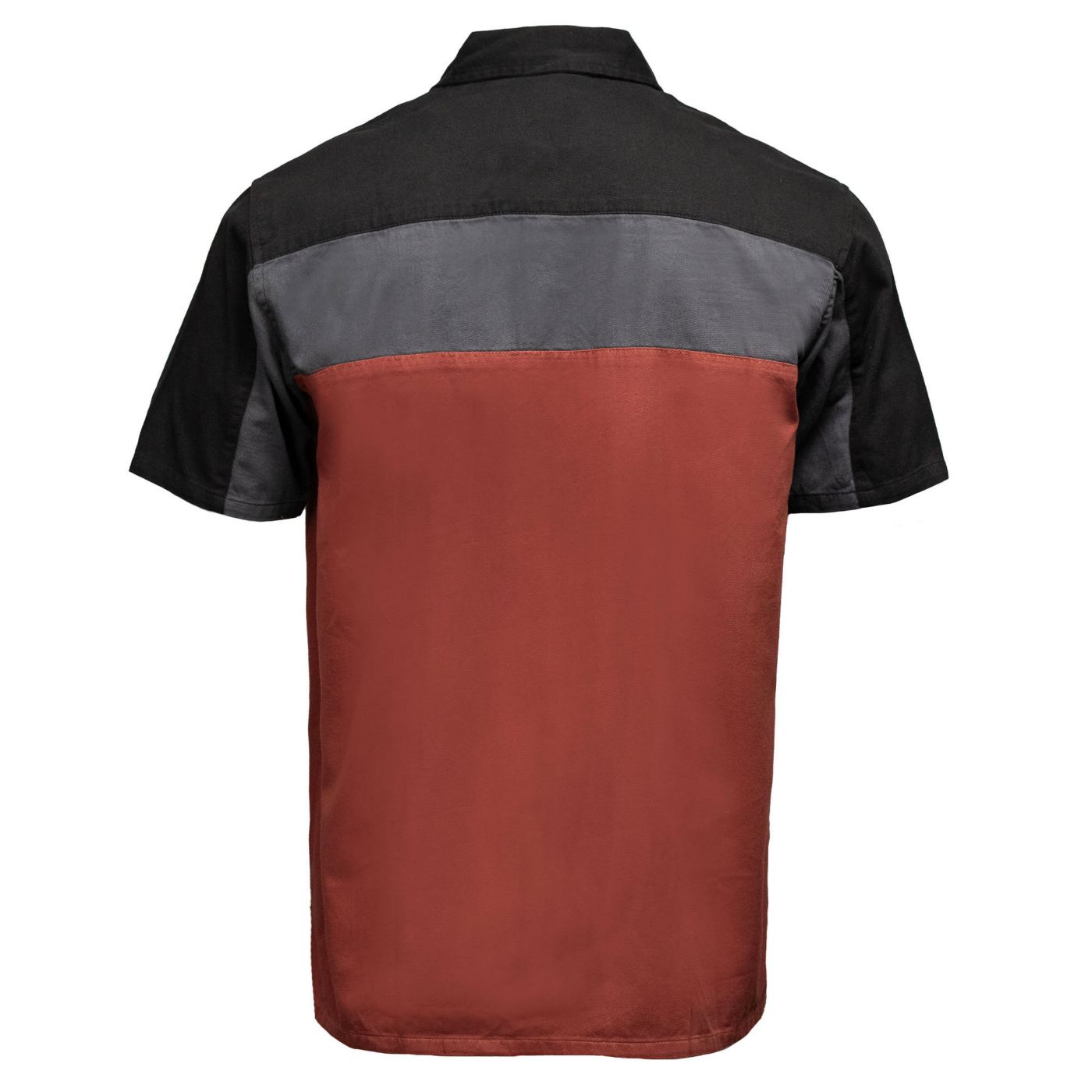 MMCC Men's Pit Line Mechanic Button Up Shirt - Dual Chest Pockets - Microfiber Panel - Rider Ready - MMC16028