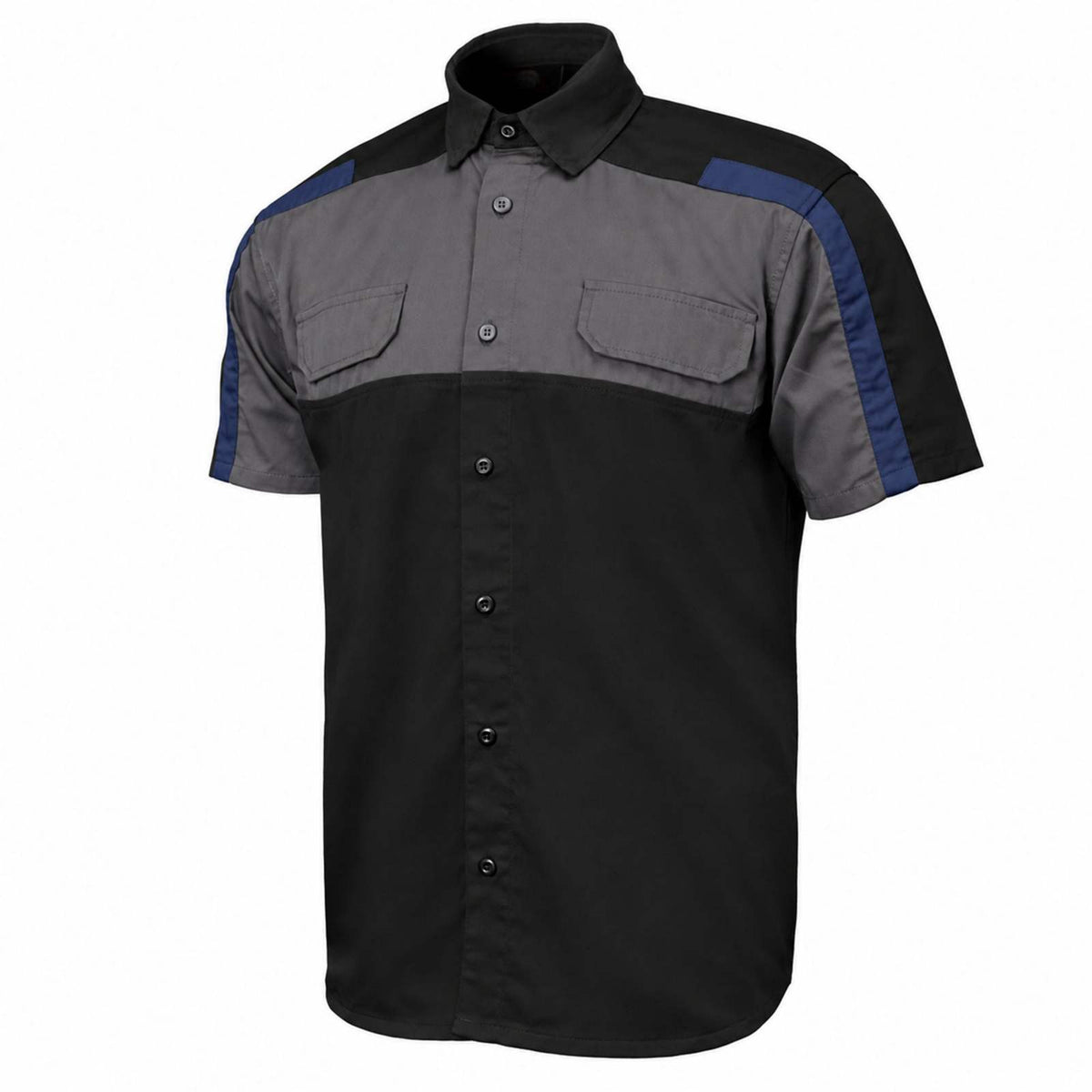 MMCC Men's Draft Crew Mechanic Vented Work Shop Shirt - MDM11694