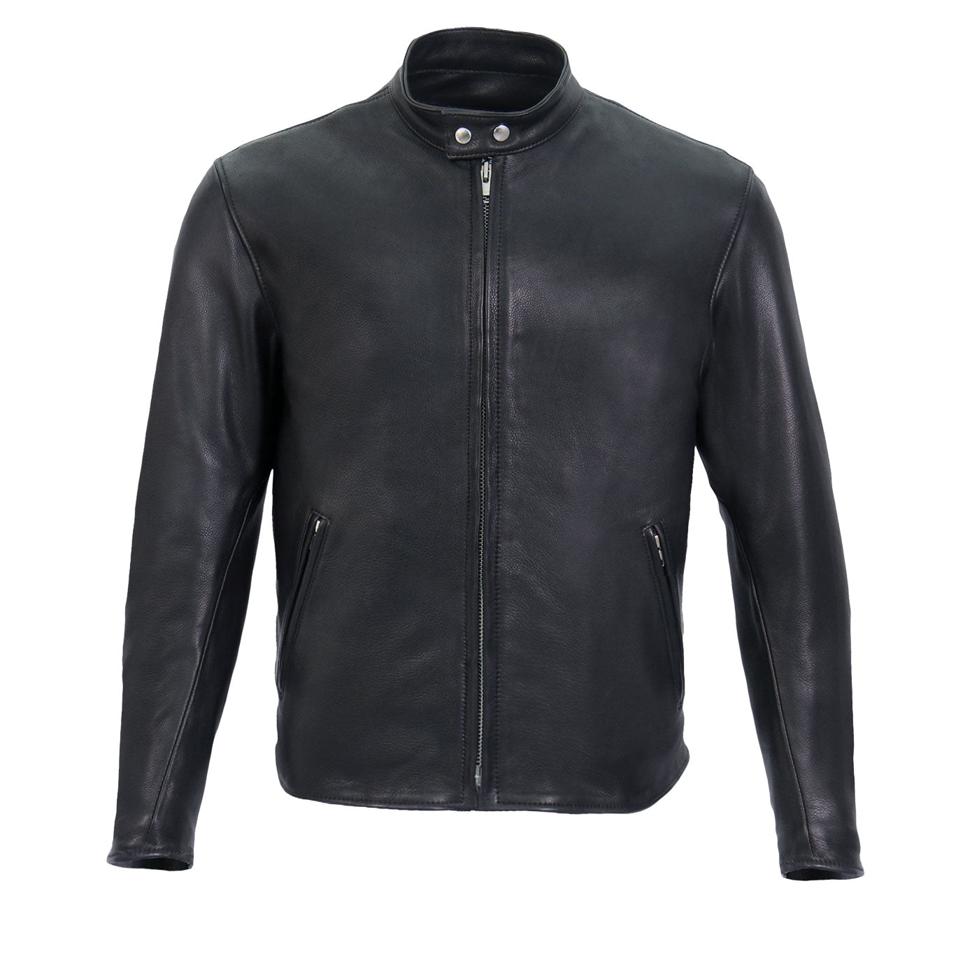 Milwaukee Leather USA MADE MLJKM5006 Men's Black Rumble Premium Leather Motorcycle Jacket