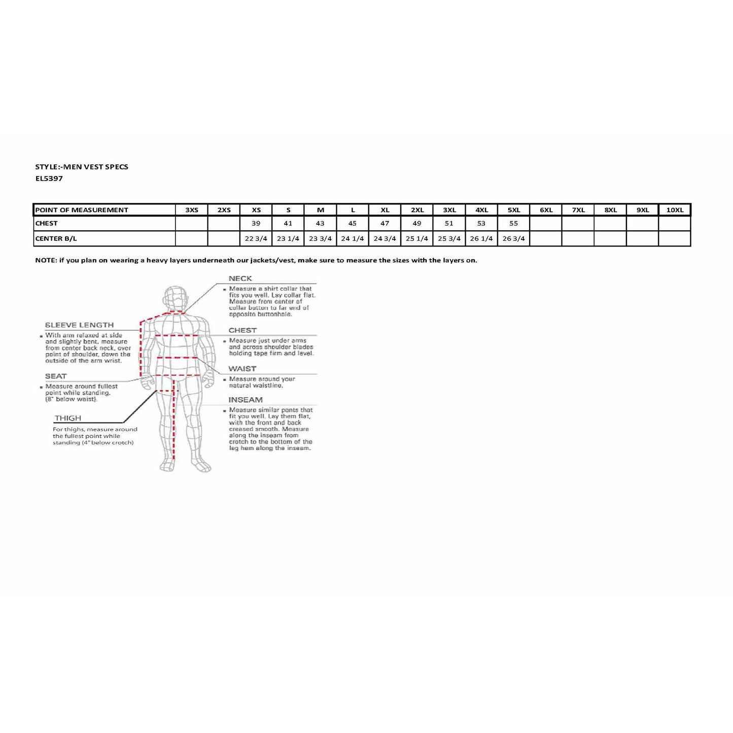 Event Leather EL5397 Men's Black Leather Vest with Adjustable Side Laces