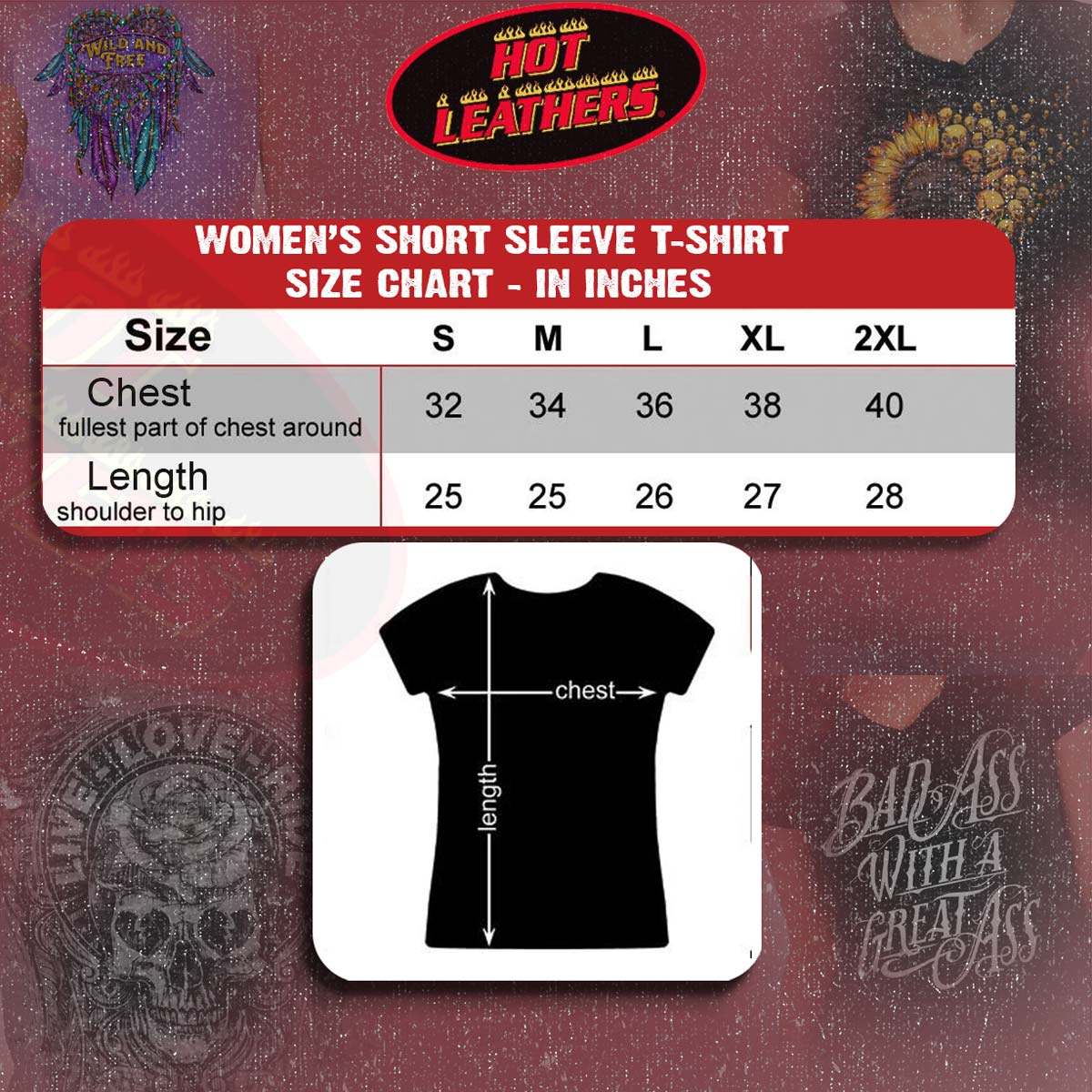 Hot Leathers GLC1557 Ladies Heather Gray Forever Free Cross Bling T-Shirt