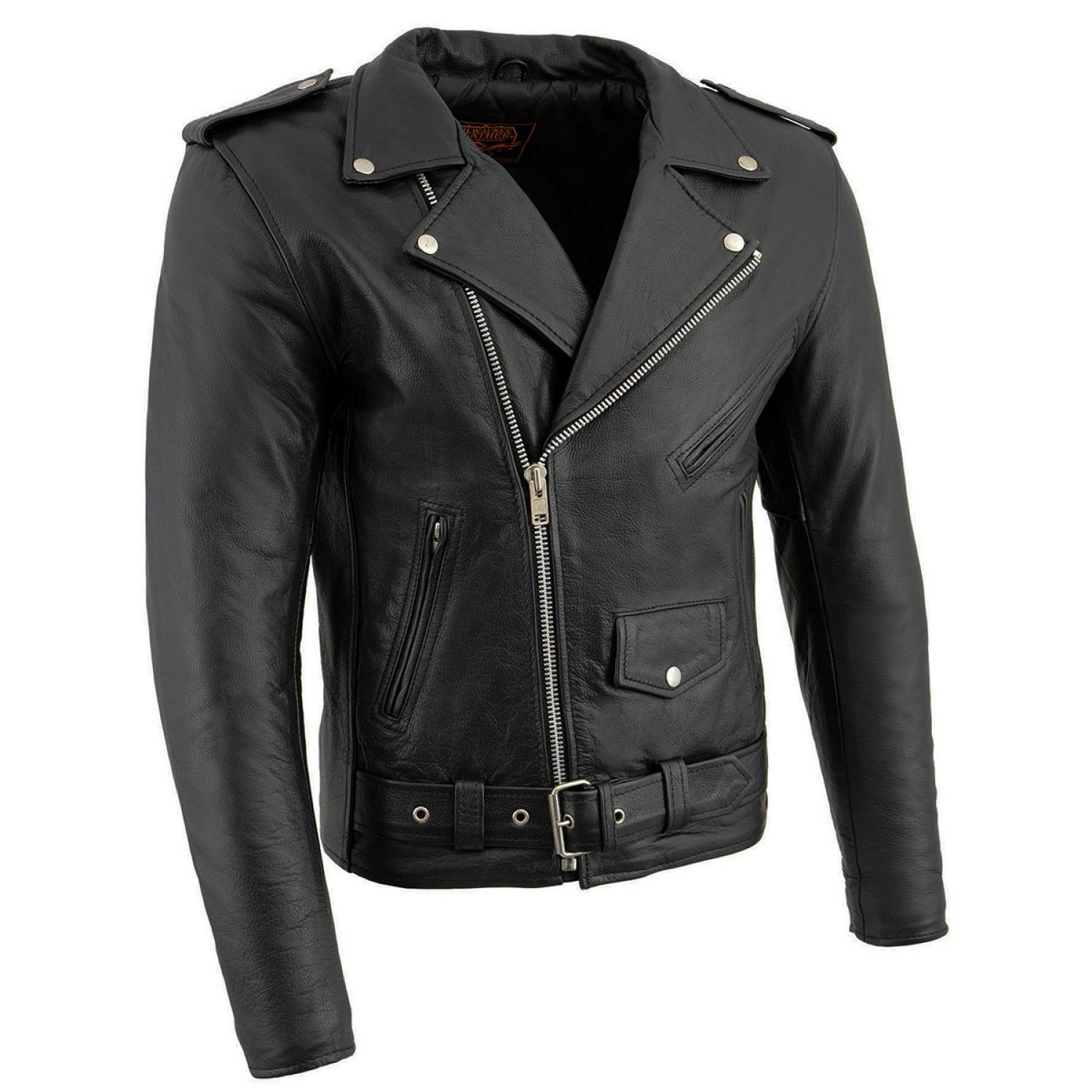 Milwaukee Leather LKM1781 Men's The Legend Classic Black Premium