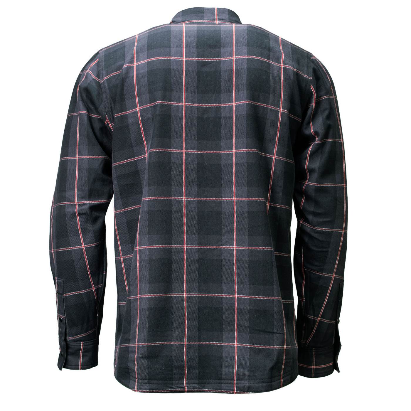 MMCC Men's Desperado Reversible Flannel Shirt - 100% Cotton Snap Front Plaid w/ Chest and Hand Pockets - MNG11805