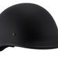 Milwaukee Performance Helmets MPH9860N 'Derby' Novelty Matte Black Half Helmet