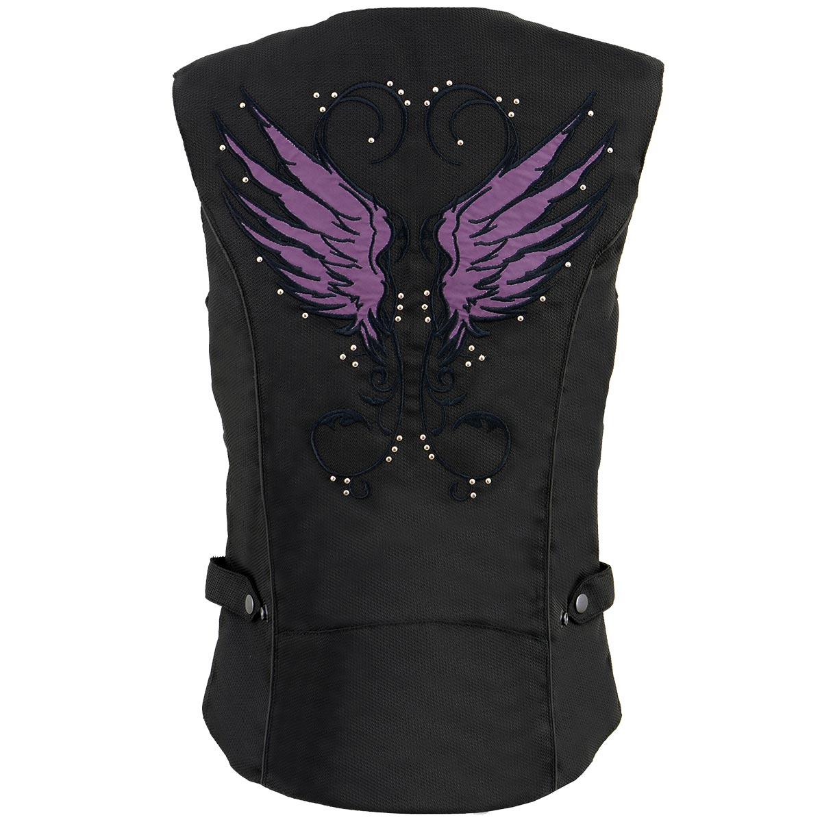 MDM Biker textiel vest in camouflagekleuren, camouflagegroen, XL MDM Biker textiel vest in camouflagekleuren, camouflagegroen, XL
