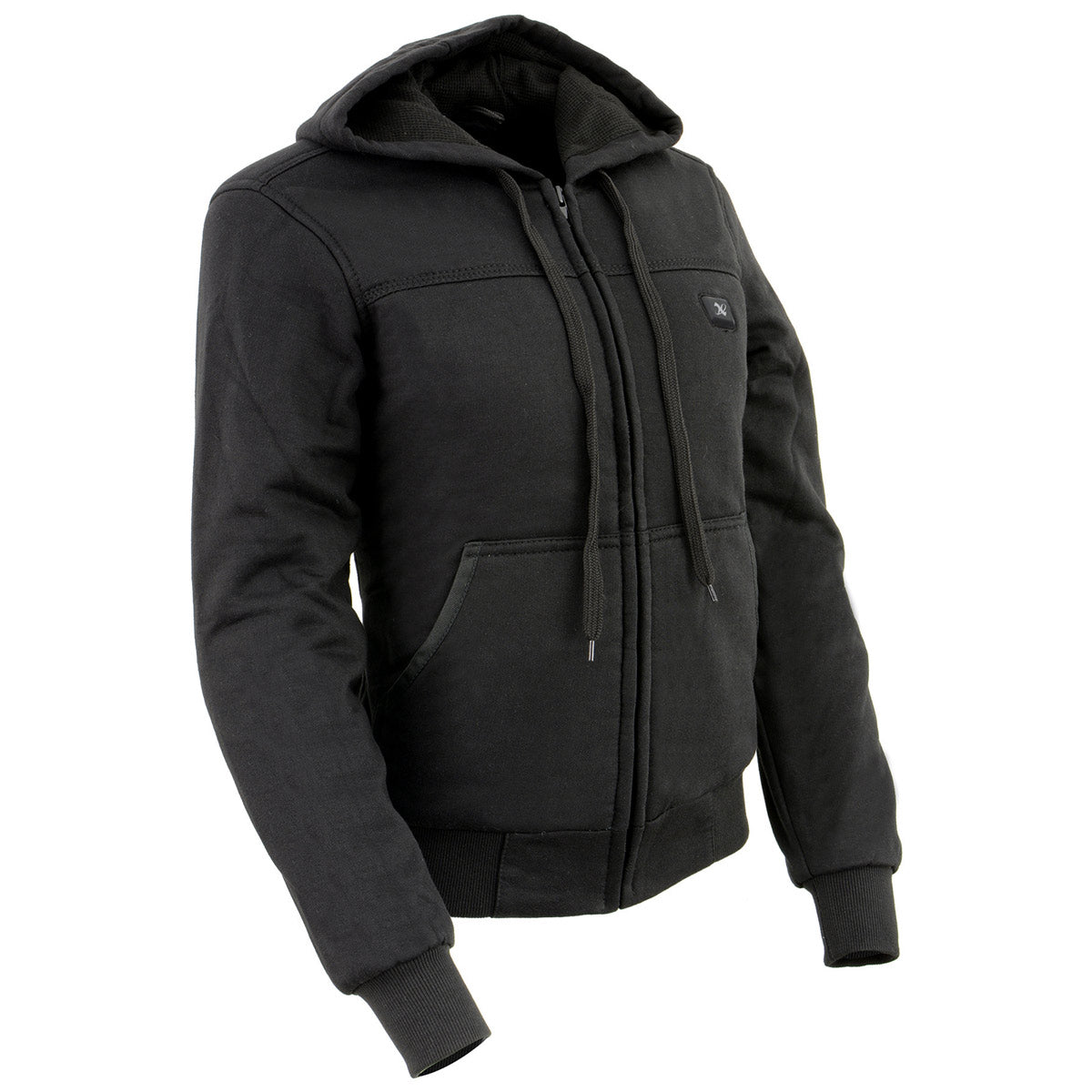 Nexgen Heat Women's Heated Hoodie Jacket - MPL2713SET Black | 3 Level Motorcycle Riding, Winter Ready, Outdoors Use