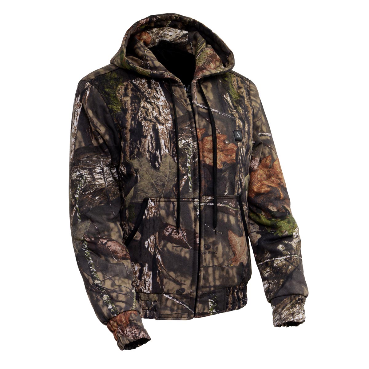 NexGen NXL2776SET Ladies 'Camo' Heated Zipper Hoodie (Rechargeable Battery Pack Included)