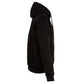 Nexgen Heat MPM1714SET Men's Black Heated Hoodies - Front Zipper Textile Heated Jacket for Winter w/Battery Pack