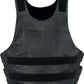 Milwaukee Leather SH1367Z Men's Black Leather Bullet Proof Style Rider Vest- Plain Back Panel for Club Patches