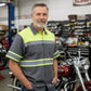 MMMCC Men’s Safeway Green/Grey Mechanic Rider Ready Shirt w/ Reflective Strip MDM11615
