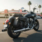 Milwaukee Performance SH66501ZB Black Medium Braided Zip Off PVC Throw Over Saddlebags