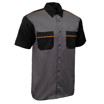 MMCC Men's Switchgear Polyester Blend Mechanic Shirt - MDM11654