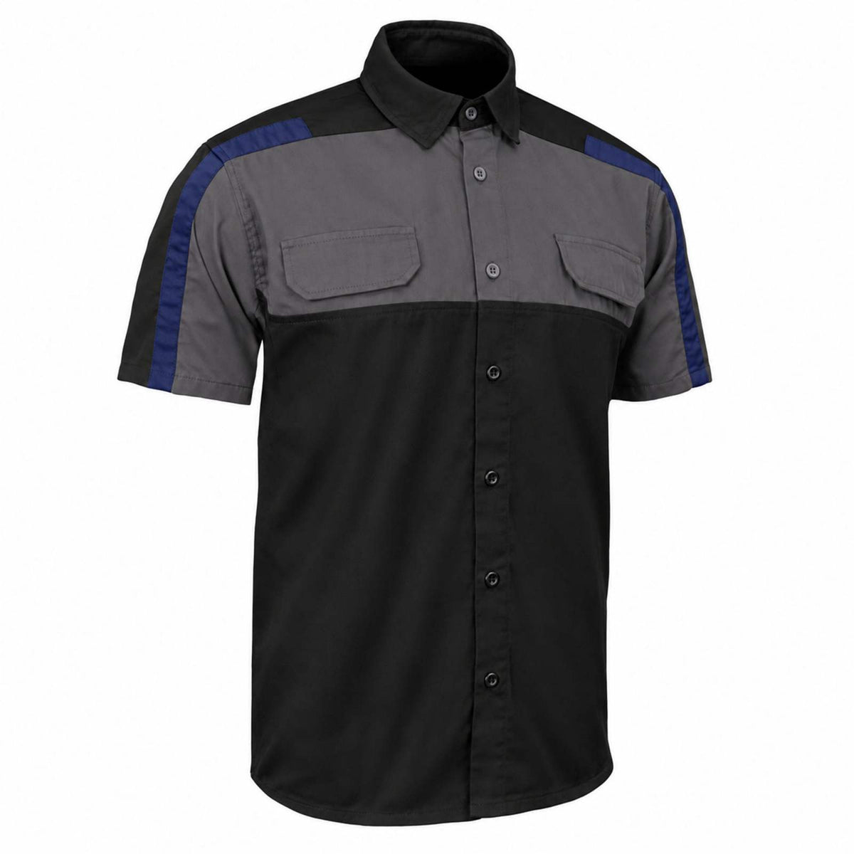 MMCC Men's Draft Crew Mechanic Vented Work Shop Shirt - MDM11694