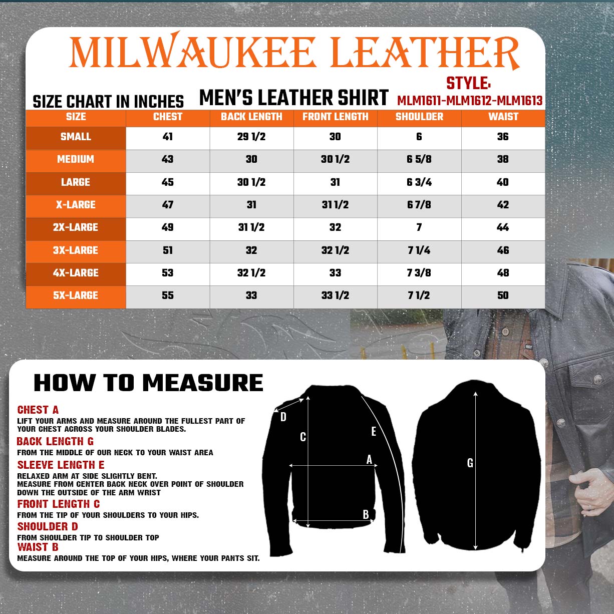 Milwaukee Leather MLM1613 Men's Distressed Brown Casual Biker Rider Leather Shirt w/ Vintage 5 Cent Buffalo Buttons