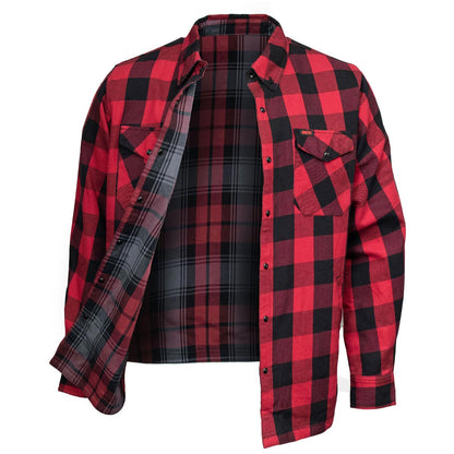 MMCC Men's Ricochet Cotton Reversible Flannel Shirt - MNG11803