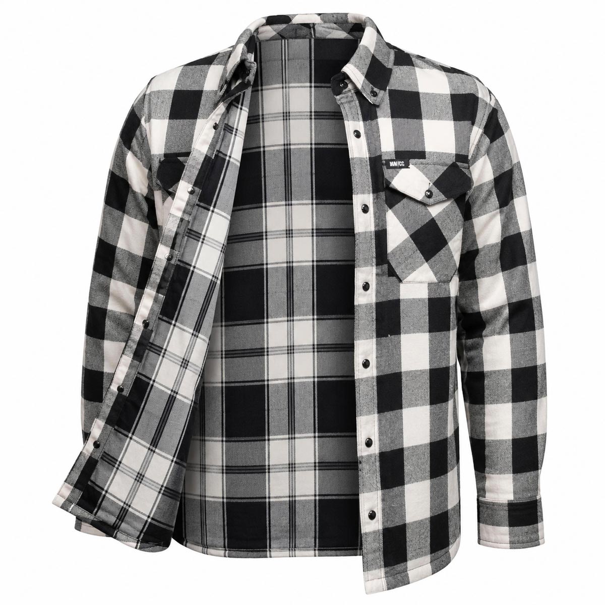 MMCC Men's Desperado Cotton Reversible Flannel Shirt - MNG11804