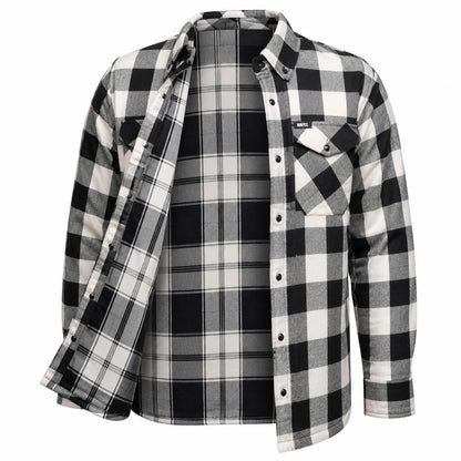 MMCC Men's Desperado Cotton Reversible Flannel Shirt - MNG11804
