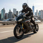 Milwaukee Leather MPM1792 Men's Black CE Armored Textile Motorcycle Jacket- All Season Biker Jacket
