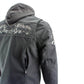 Milwaukee Leather Men's Vengeance Black Armored Textile Motorcycle Jacket with Skull Embroidery - MPM17019