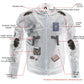 Milwaukee Leather LKM17015 Men's Premium Black Leather Vented Racer Style Motorcycle Bker Jacket w/ CE Armor