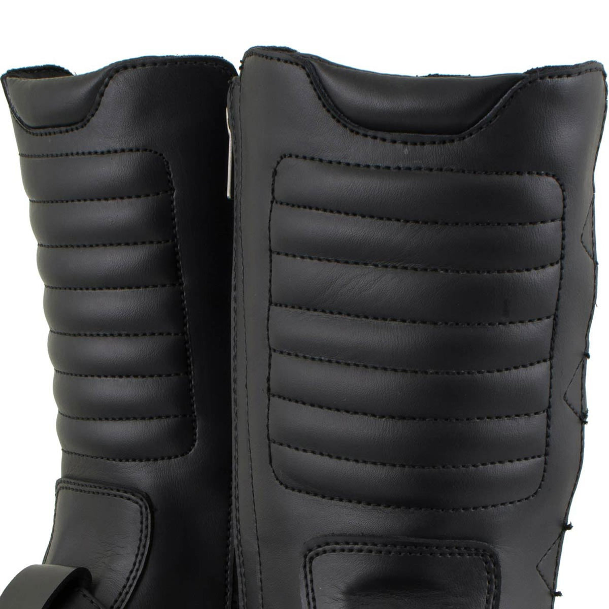 Milwaukee Leather Men's Executioner Black 2.2mm Buckle Motorcycle Boots, MBM9039