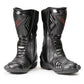 MMCC Men’s Type‑R Sport Boots – Black Waterproof Leather w/ Shift Protection & Quick Closure - MBM9181
