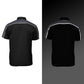 Milwaukee Motorcycle Clothing Co. Men’s Blk/Grey Mechanic Work Shirt – w / Reflective Strip, Rider‑Built MDM11601
