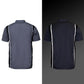 Milwaukee Motorcycle Clothing Co. Men’s Blk/Grey Mechanic Work Shirt – w / Reflective Strip, Rider‑Built MDM11612