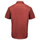 MMCC Men's Orange Super Duty Classic Mechanic Button Up Shirt - 2 Chest Pockets - Microfiber Panel - MDM11627