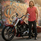 Milwaukee Leather MDM11681 Men’s Classic Red Button-Down Cut Off Frayed Sleeveless Casual Shirt