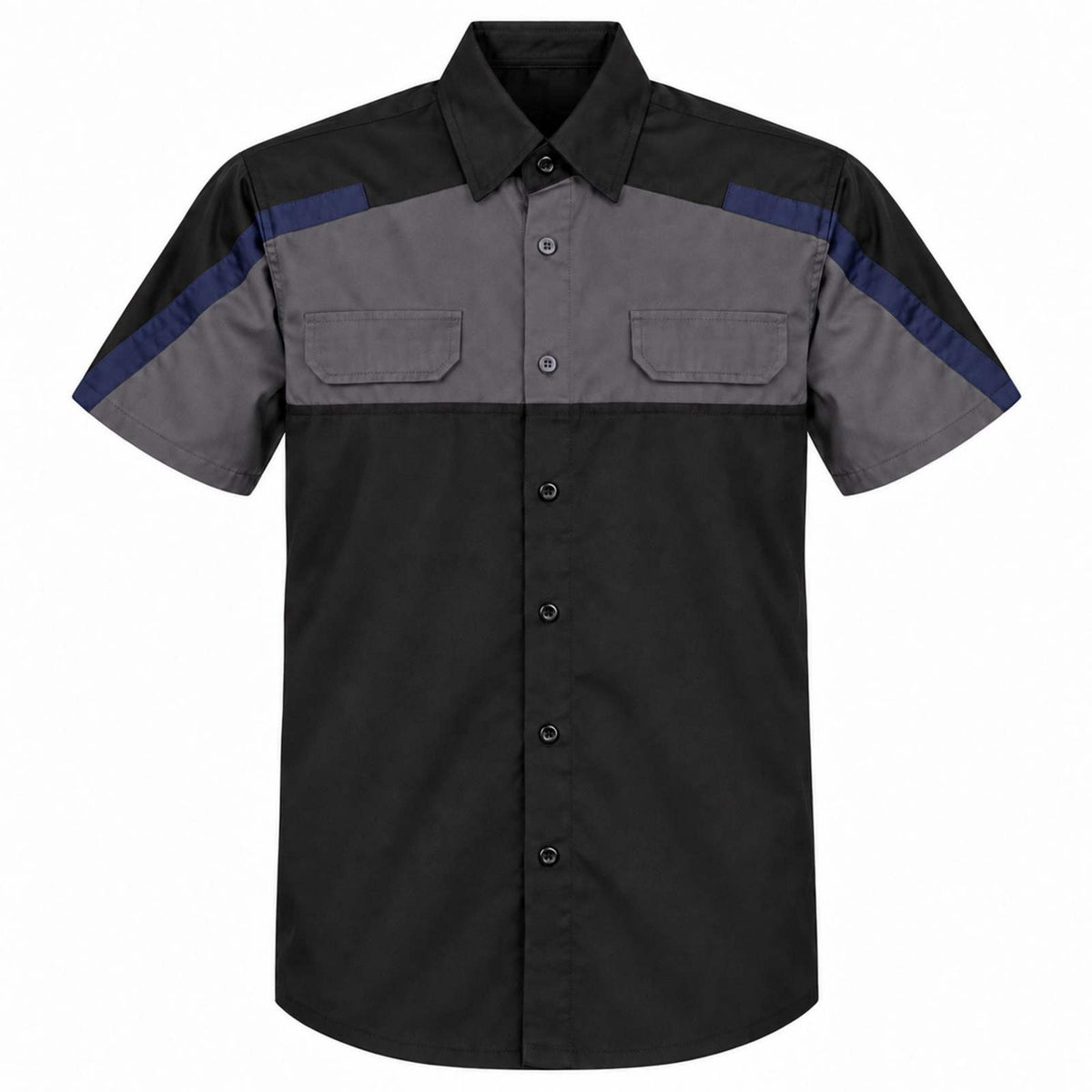 MMCC Men's Draft Crew Mechanic Vented Work Shop Shirt - MDM11694
