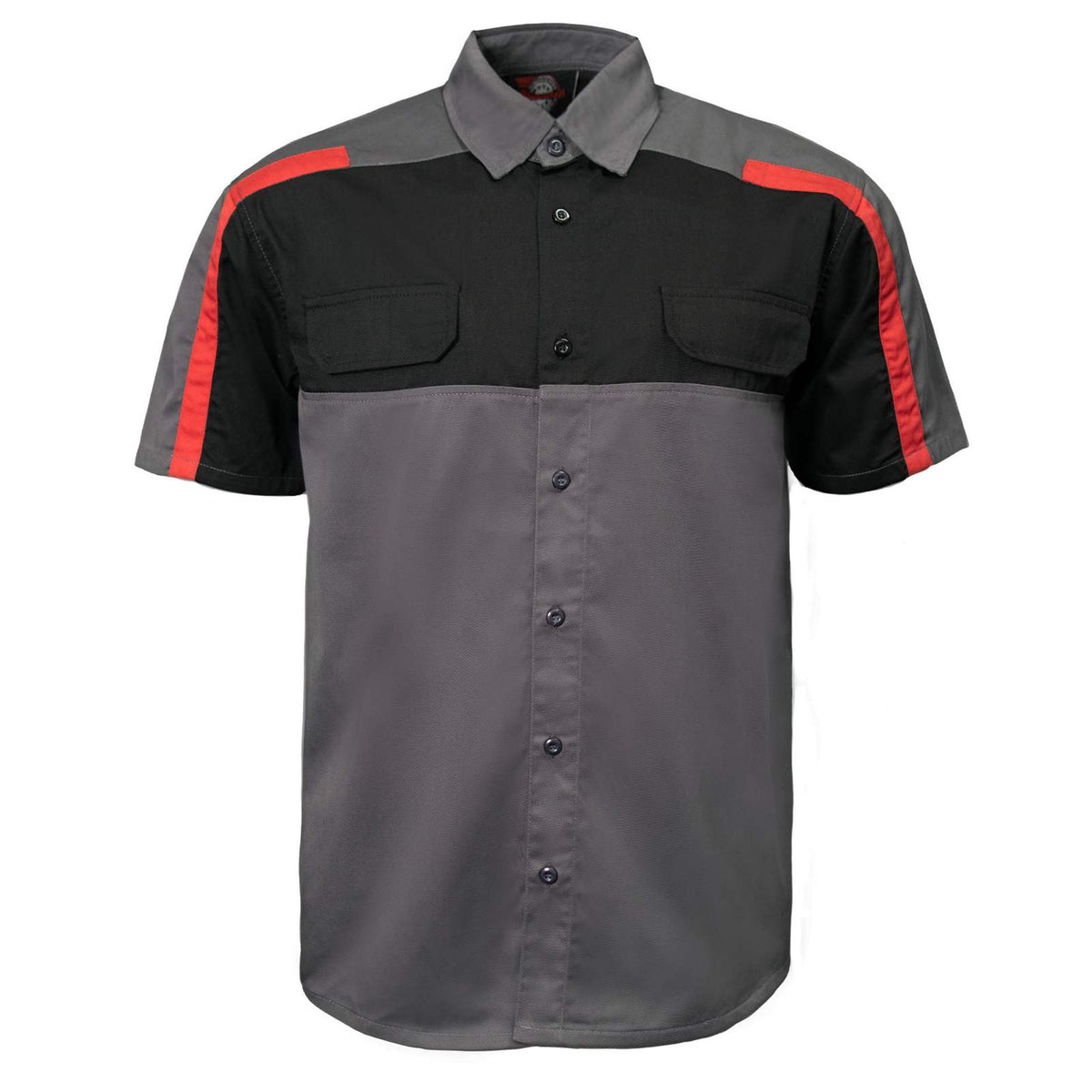 MMCC Men's Draft Crew Mechanic Vented Work Shop Shirt - MDM11695