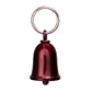 Milwaukee Leather MLB9176 Candy Red Motorcycle Good Luck Bell w/ Key Ring-Key Chain Accessory for Bikers