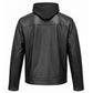 Milwaukee Leather Men's Leather Shirt Jacket with Removable Hoodie and Patch Access - MLM1614