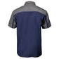 MMCC Men's Pit Line Mechanic Button Up Shirt - Dual Chest Pockets - Microfiber Panel - Rider Ready - MMC16027