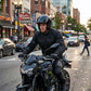 Milwaukee Leather Men's Devious Black Textile Motorcycle Jacket w/ CE Armor - MPM17025