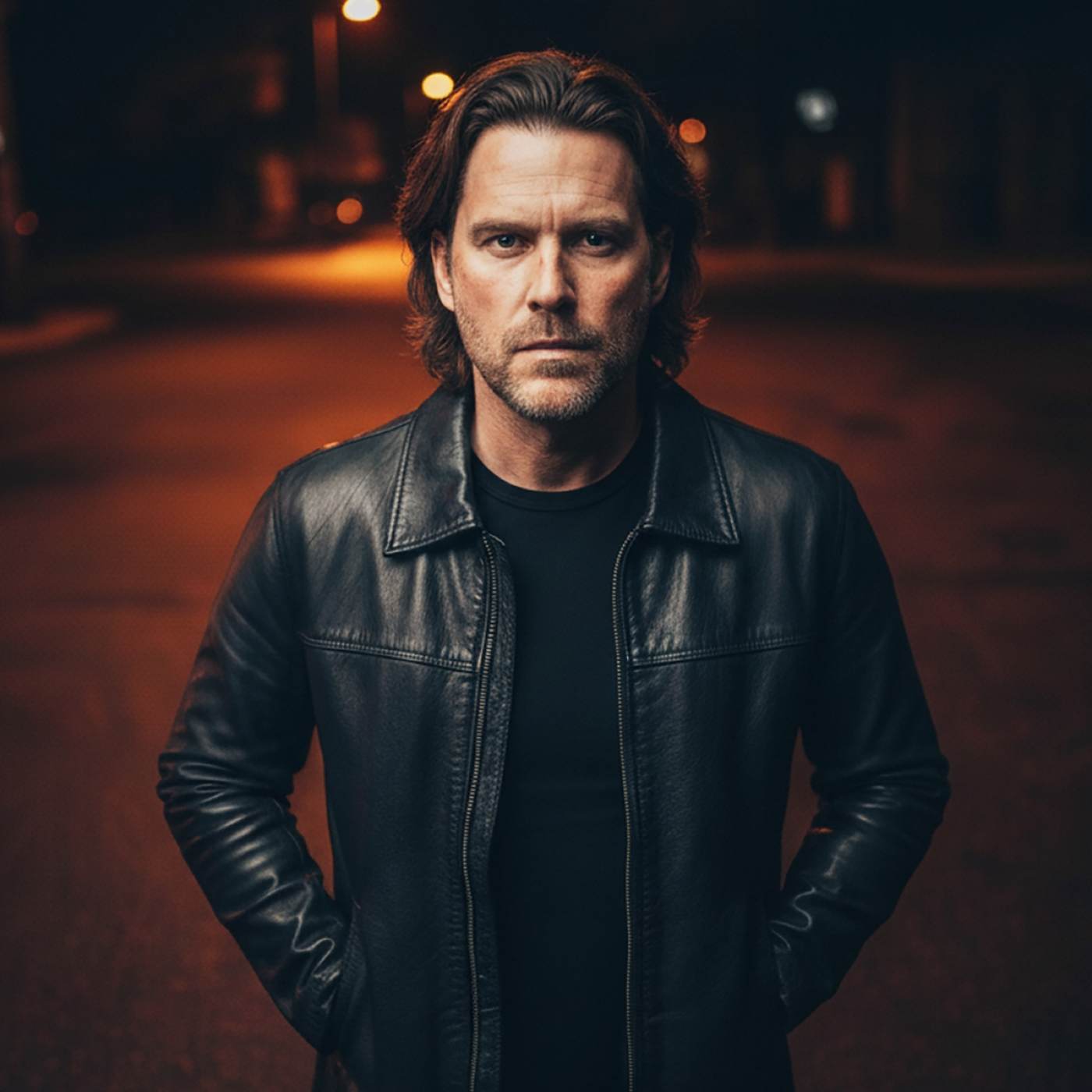 Milwaukee Leather SFM1820 Men's Classic 'JD' Black Lambskin Leather Jacket with Zipper Closure