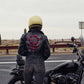 Hot Leathers JKL2001 Women's Black 'Embroidered Bling Rose Design' Braided Motorcycle Leather Jacket