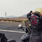 Hot Leathers JKL2001 Women's Black 'Embroidered Bling Rose Design' Braided Motorcycle Leather Jacket
