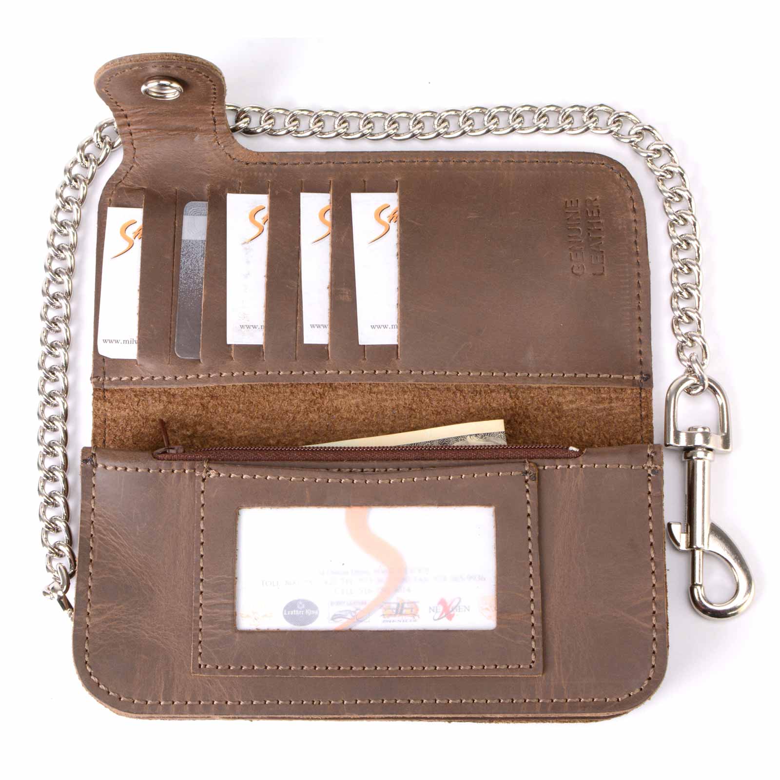LIDNM / Llife ONLINE STORE / Llife LEATHER CHAIN WALLET CODE
