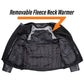 Milwaukee Leather Men's Premium Black Leather Motorcycle Riders Jacket with CE Armor Protection - LKM17003
