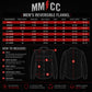 MMCC Men's 'Maverick' Reversible Flannel Shirt - 100% Cotton Snap Front Plaid w/ Chest and Hand Pockets - MNG11802
