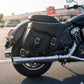 Milwaukee Performance SH66501ZB Black Medium Braided Zip Off PVC Throw Over Saddlebags