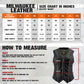 Milwaukee Leather Women's 'Bling' Black Leather V-Neck Motorcycle Rider Vest with Rhinestone Detail - LK4721