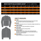 Milwaukee Leather Men's Matte Black Street CE Armored Motorcycle Vented Jacket - Reflective - LKM17012
