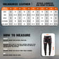 Milwaukee Leather LKM5713 Men's Premium Black Cowhide Leather Racing Pants w/ CE Armor Knee Protection