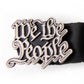 Milwaukee Leather 1-PC Vest Extender We The People, Double Chrome Chains - 4-Inch - MLA1031-SINGLE