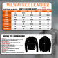 Milwaukee Leather Men's Leather Shirt Jacket with Removable Hoodie and Patch Access - MLM1614