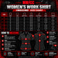 MMCC Women's Unbound Lightweight Work Shirt with Stretch Side Panels - MMC2600